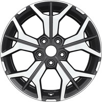 Khomen Wheels KHW1715 (RAV4) Цвет: black-fp - Шинный центр Cordiant