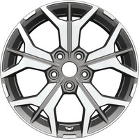 Khomen Wheels KHW1715 (RAV4) Цвет: gray-fp - Шинный центр Cordiant