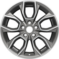 Khomen Wheels KHW1713 (SantaFe) Цвет: gray-fp - Шинный центр Cordiant
