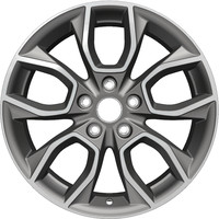 Khomen Wheels KHW1713 (Qashqai) Цвет: gray-fp - Шинный центр Cordiant