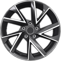Khomen Wheels KHW1714 (Karog) Цвет: black-fp - Шинный центр Cordiant