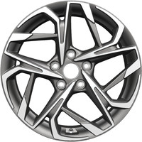 Khomen Wheels KHW1716 (Qashqai) Цвет: gray-fp - Шинный центр Cordiant
