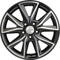 Khomen Wheels KHW1706 (Ceed) Цвет: black-fp - Шинный центр Cordiant