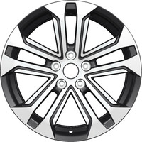 Khomen Wheels KHW1803 (Outlander) Цвет: black-fp - Шинный центр Cordiant