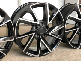 Khomen Wheels KHW1703 Цвет: Black-FP - Шинный центр Cordiant