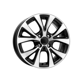 Khomen Wheels KHW1506 Цвет: Black-FP - Шинный центр Cordiant